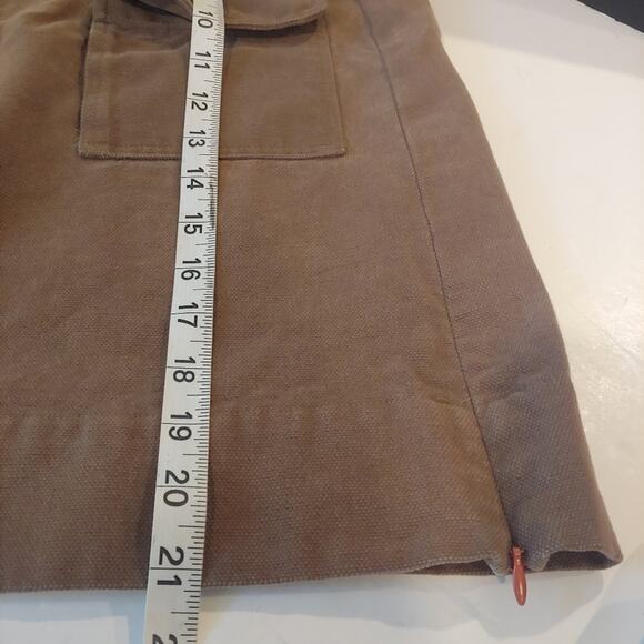 Searle Vintage Brown Utility Cargo Skirt, 4 - Picture 10 of 10